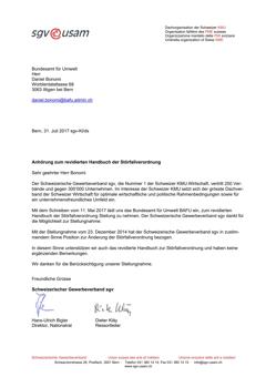  Anhörung zum revidierten Handbuch der Störfallverordnung