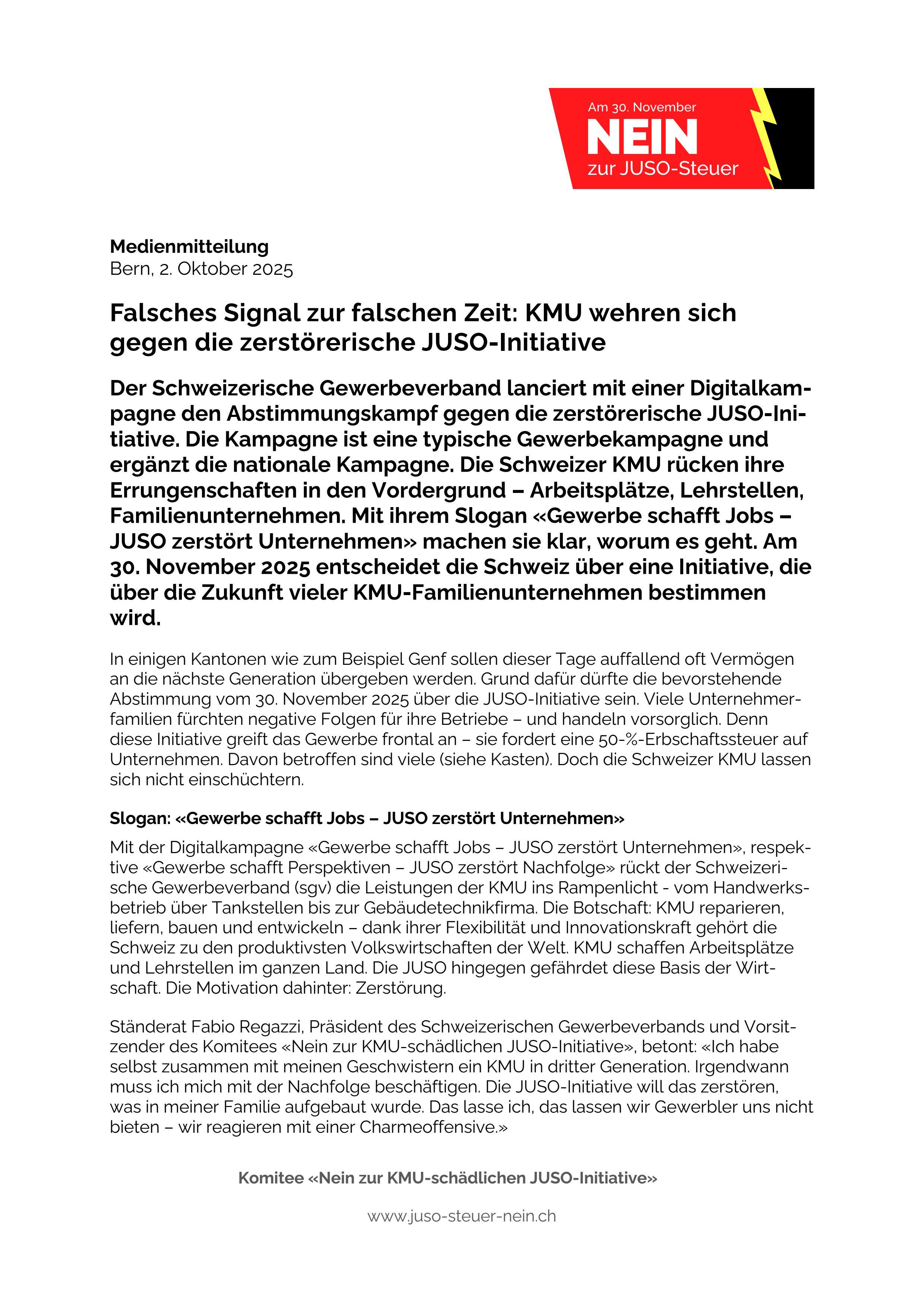 20251002 Mm Juso Initiative Kampagnenstart De