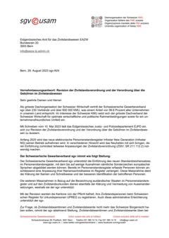  Revision der Zivilstandsverordnung und der Verordnung über die Gebühren im Zivilstandswesen