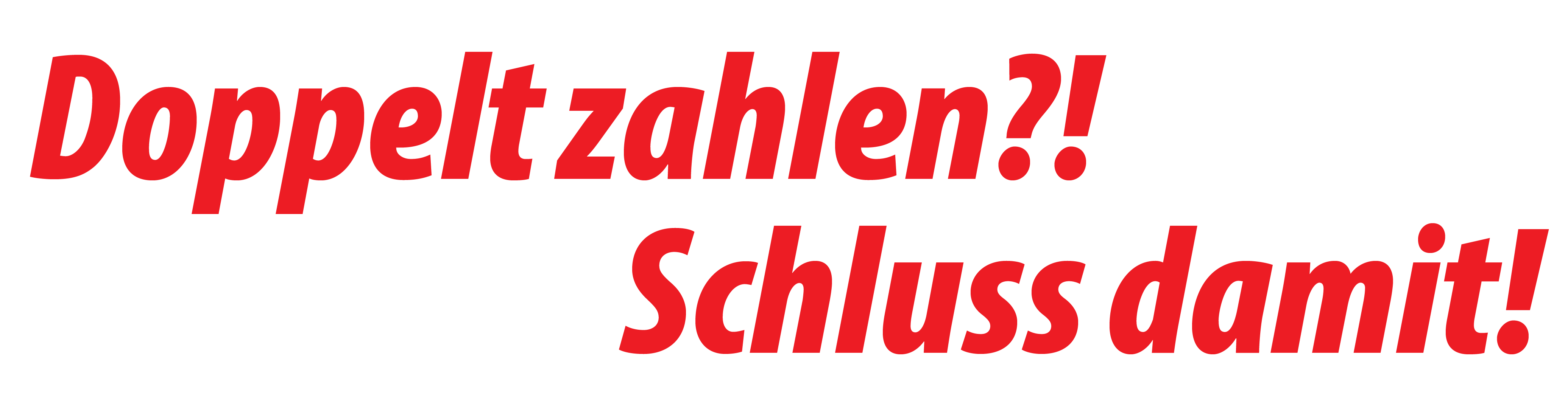 Doppelt zahlen?! Schluss damit! - Am 08.03.2026: JA zur SRG-Initiative, welche der ungerechten Doppelbesteuerung von KMU ein Ende setzt.