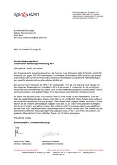  Vernehmlassungsantwort Totalrevision Kernenergieverordnung KEV