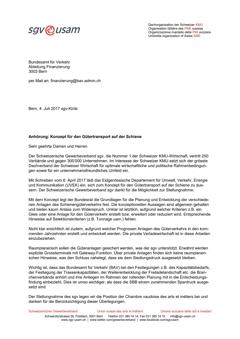  Anhörung: Konzept für den Gütertransport auf der Schiene